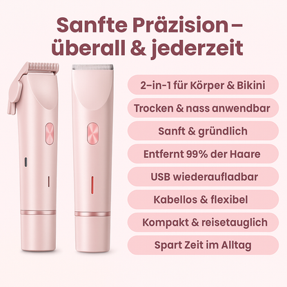 VeluraShave™ - 2-in-1 Full Body Shaver